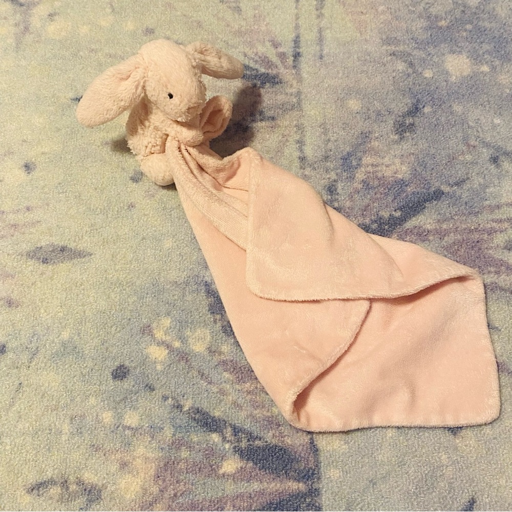 Jellycat Bashful Bunny Soother Lovey Rabbit Baby Toy Security Blanket